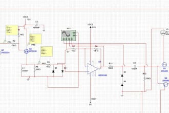 create circuits in matlab, multisim, and layouts in autocad