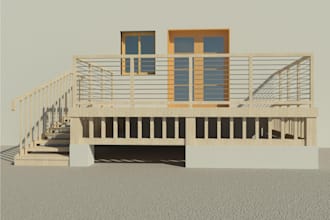 design deck  architectural and structural plans