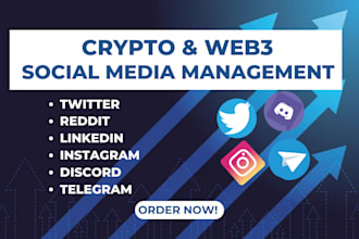be your crypto ai nft and web3 social media manager and content creator