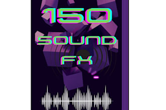 provide a pack of 150 essential sound effects royalty free