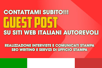 help you to publish guest post