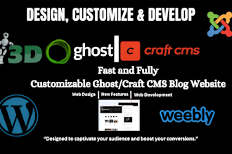 develop design customize ghost website jekyll static websit hugo ghost cms theme