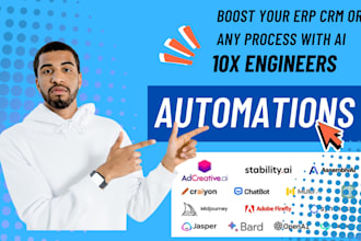 automate your CRM, erp or any workflow with ai agents