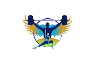 make classic health and gym or fitness logo