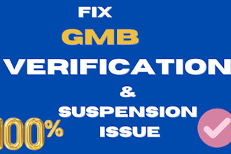 fix google business profile suspension and others issues