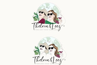 design awesome travel planning logo
