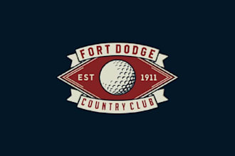 make high definition country club logo