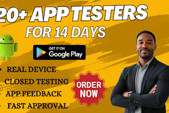 provide 12 testers, 20 app testers google play console closed testing app review