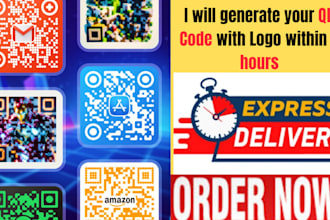 create professional qr code generator and design with your logo in 3 hours