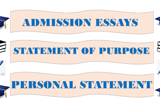 refine your admission essays and statement of purpose