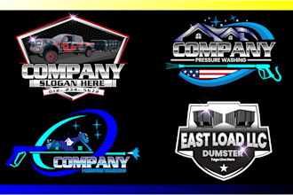 design junk removal, pressure washing and cleaning logo