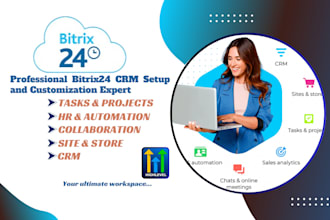set up and customize bitrix24 gohighlevel for your business success