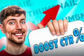 design catchy youtube thumbnails