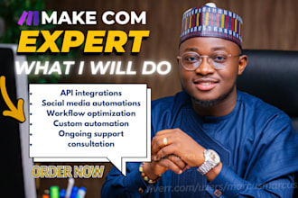 do make com automation, make automation, make com scenario, make com, deepseek