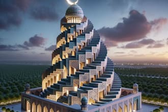build minecraft spawn, castle, skyscraper design,  minecraft stadium, landscape
