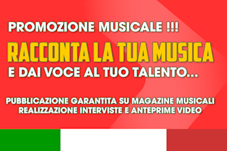 help you to promote your music