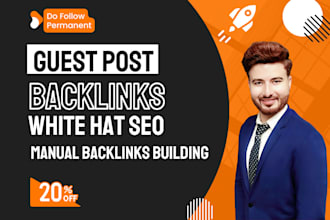 do manual backlinks building white hat seo dofollow links and guest post