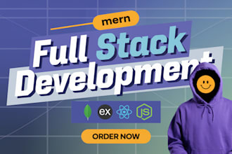 develop full stack mern websites as a mern stack developer