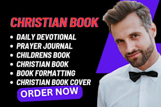 design, format christian ebook, daily devotion, prayer book journal amazon kdp