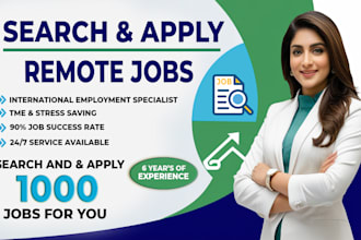 search and apply 1000 jobs, remote jobs , jobs application on your behalf