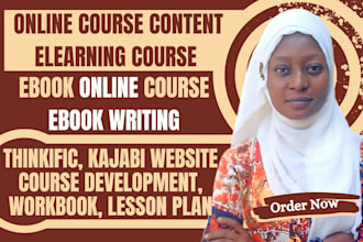 create online course content course content ebook online course on thinkific