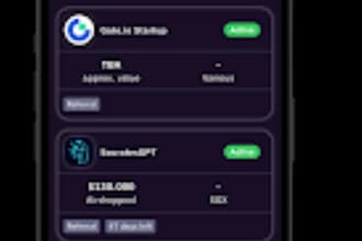 develop farm game web3 crypto airdrop website with wallet connect