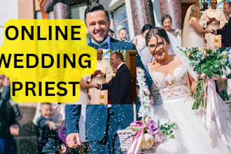 be your online christian marriage pastor, wedding certificate and organizer