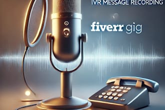 do professional romanian IVR voice over