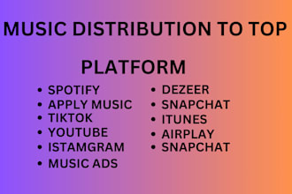 do music distribution to all streaming platforms distrokid apple music lander