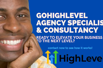 setup and manage your gohighlevel agency account saas pro ghl account CRM funnel