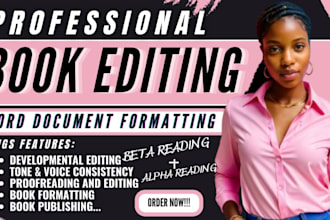 developmental edit dark romance, workbook, poetry, short stories, children book