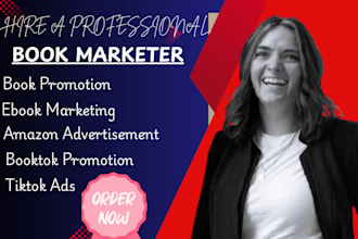 book promotion ebook marketing amazon advertisement booktok promotion tiktok ads