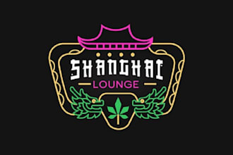 make trustworthy old school vegas cannabis logo