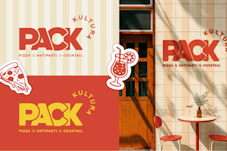 create branding for cafe, restaurant and food brands