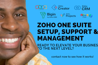 be your expert in zoho one campaign zoho crm project books creator survey site