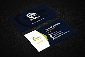 do professional business card design with 3 concept within 6 hours