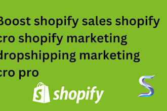 boost shopify sales shopify cro shopify marketing dropshipping marketing cro pro