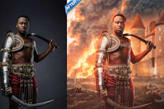 do professional photo editing, photoshop manipulation, product image