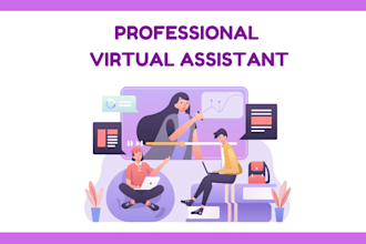 be admin personal executive virtual assistant for business startup or busy CEO