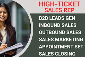 do linkedin sales rep, commission online sales agent, b2b b2c sales partner