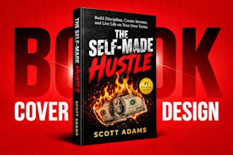 do professional book cover design or kindle cover design