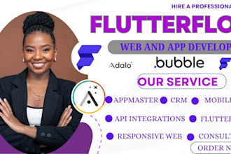 do flutterflow flutter mobile app flutter developer app development