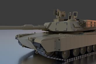 3d military vehicle ready for game,animation,tank, artillery,interior,flying car