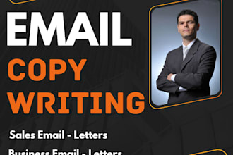 write high impact sales email copy or cold email sequence