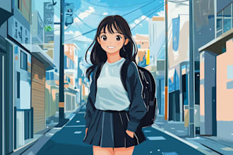 draw cute chibi anime art