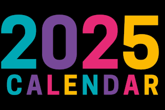design your creative calendar 2025