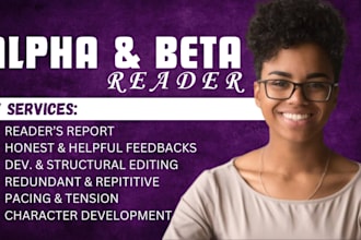 beta read, critique ebook, constructive feedbacks developmental edit, alpha read