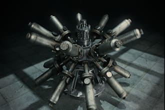 create 3d assets, game art, props and game environments