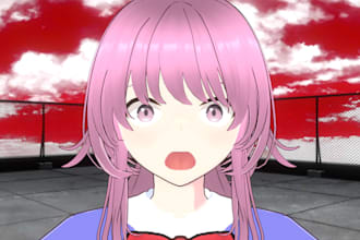make 3d vtuber avatar following your references