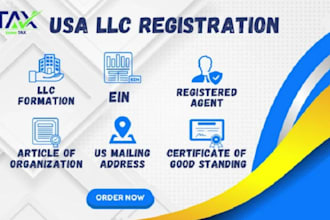 do USA llc registration, llc ein number, business registration, USA tax llc